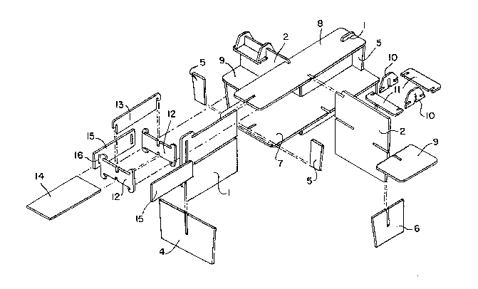 A single figure which represents the drawing illustrating the invention.